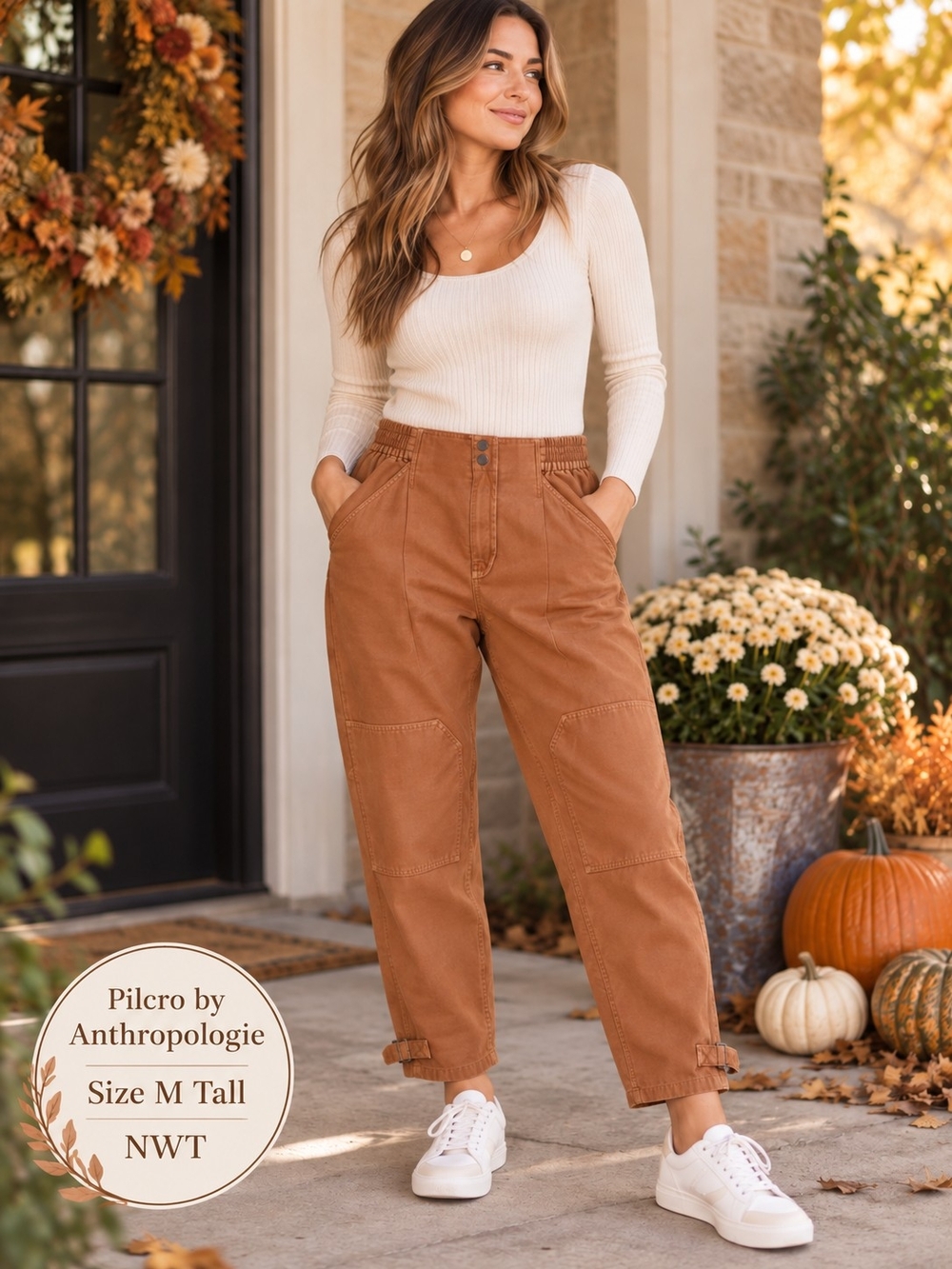 Pilcro by Anthropologie NWT Surplus Utility Pants | Size M Tall